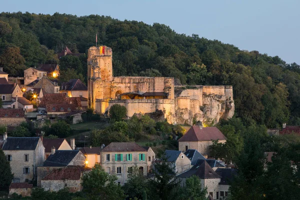 Dordogne Vadisi Aquitaine Fransa Carlux Köyü — Stok fotoğraf