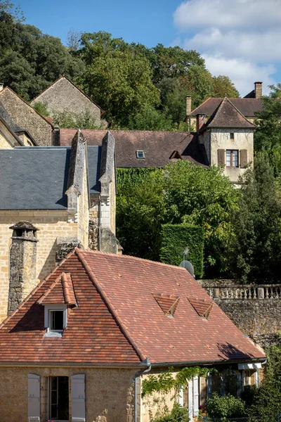 Aldeia Carlux Vale Dordogne Aquitânia França — Fotografia de Stock