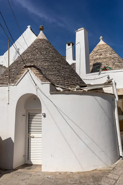 Alberobello Italia Septiembre 2019 Pueblo Trulli Alberobello Italia Estilo Construcción — Foto de Stock