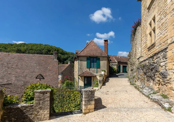 Roque Gageac Dordogne França Setembro 2018 Roque Gageac Scenic Village — Fotografia de Stock