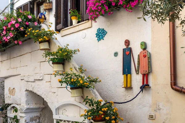 Polignano Mare Italien September 2019 Den Charmiga Och Romantiska Historiska — Stockfoto