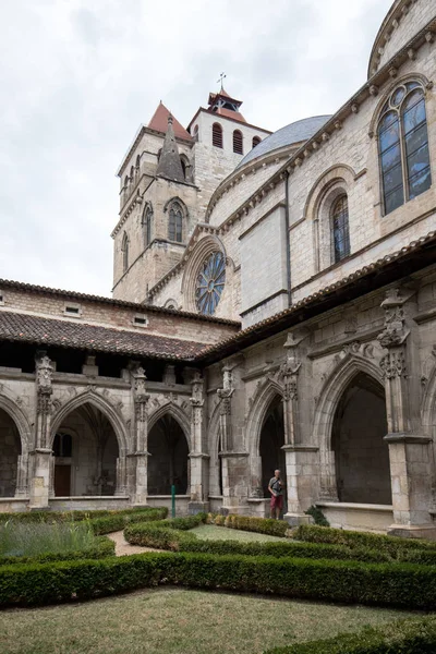 法国卡奥尔 2018年9月15日 法国奥西托妮卡奥尔的圣艾蒂安大教堂中世纪修道院 — 图库照片