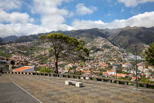 Panoramautsikt Över Funchal Madeira Portugal — Stockfoto