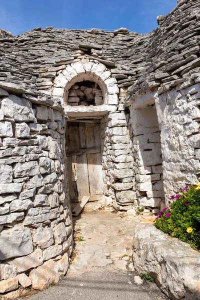 Trulli Alberobello Italien Byggstilen Specifik För Murge Området Den Italienska — Stockfoto