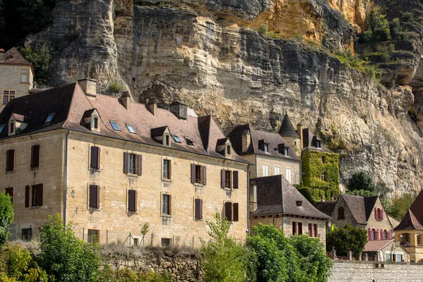 Roque Gageac Dordogne France September 2018 Roque Gageac Scenic Village — Stock Photo, Image