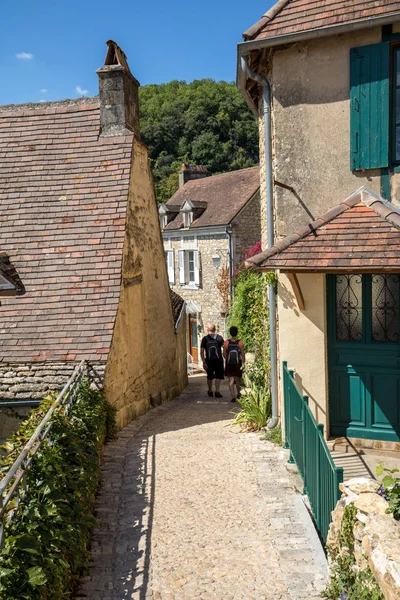 Roque Gageac Dordogne França Setembro 2018 Roque Gageac Scenic Village — Fotografia de Stock