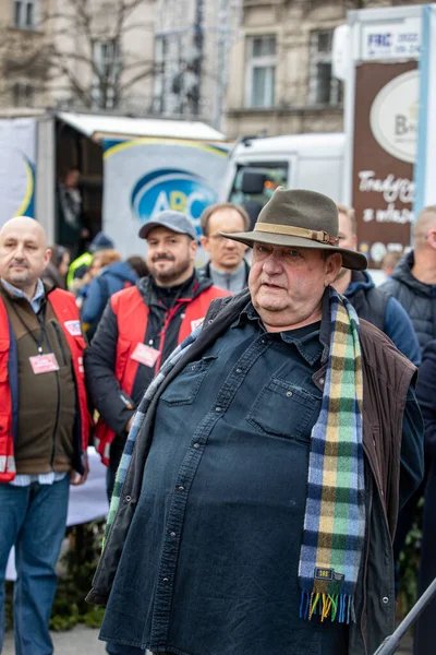 Cracovia Polonia Diciembre 2019 Jan Kosciuszko Filántropo Restaurador Organizador Nochebuena — Foto de Stock