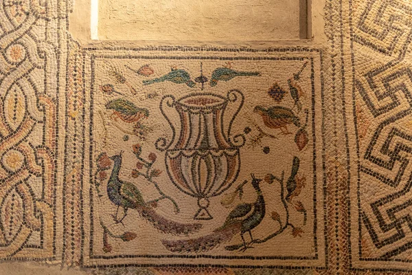 Ravenna Italien September 2019 Mosaik Der Basilika San Vitale Eines — Stockfoto