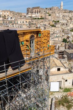  Matera, İtalya - 15 Eylül 2019: 