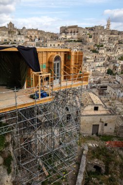  Matera, İtalya - 15 Eylül 2019: 