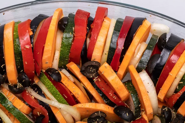 Ratatouille French Provenal Stewed Vegetable Dish Originating Nice — Stock Photo, Image