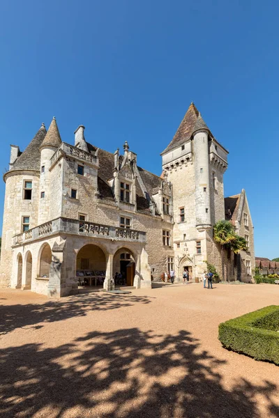 Milandes France Septembre 2018 Château Des Milandes Château Dordogne Des — Photo