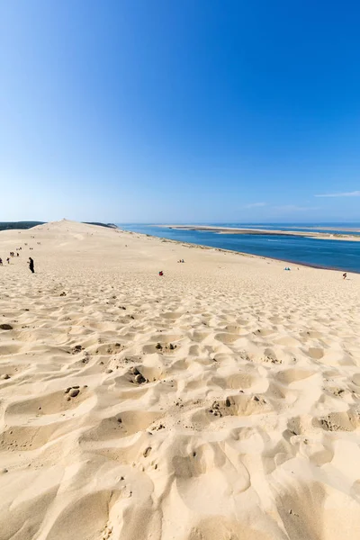 Dune Pilat France September 2018 Dune Pilat Tallest Sand Dune — Stock Photo, Image