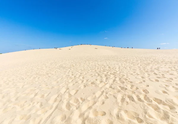 Dune Van Pilat Hoogste Zandduin Van Europa Teste Buch Baai — Stockfoto