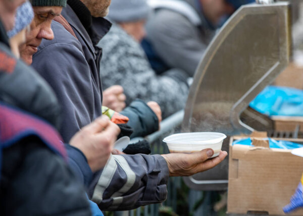 Warm food for the poor and homeless