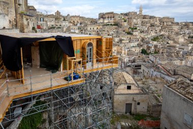  Matera, İtalya - 15 Eylül 2019: 