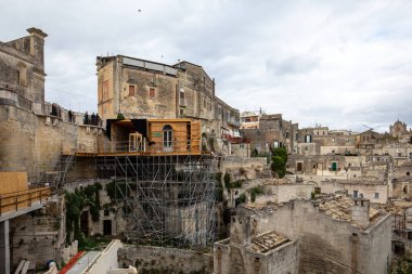  Matera, İtalya - 15 Eylül 2019: 