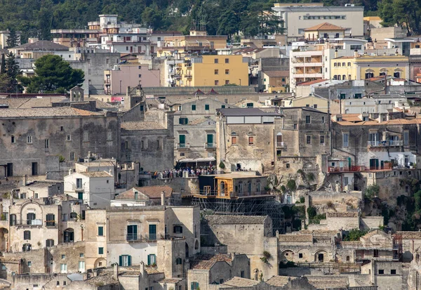 이탈리아의 마테라 2019 이탈리아의 마테라에서 Time Die 아파트 제작을 파스콜리 — 스톡 사진