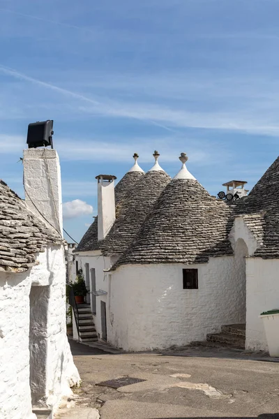 Trulli Dorf Alberobello Italien Der Baustil Ist Spezifisch Für Die — Stockfoto
