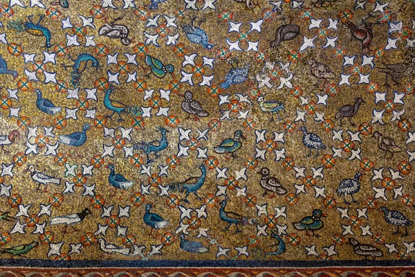 Ravenna Italy Sept 2019 Mosaics Chapel Sant Andrea Archiepiscopal Chapel — Stock Photo, Image