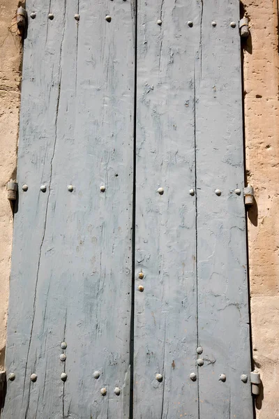 Oude Stenen Huis Met Houten Shutters Provence Frankrijk — Stockfoto