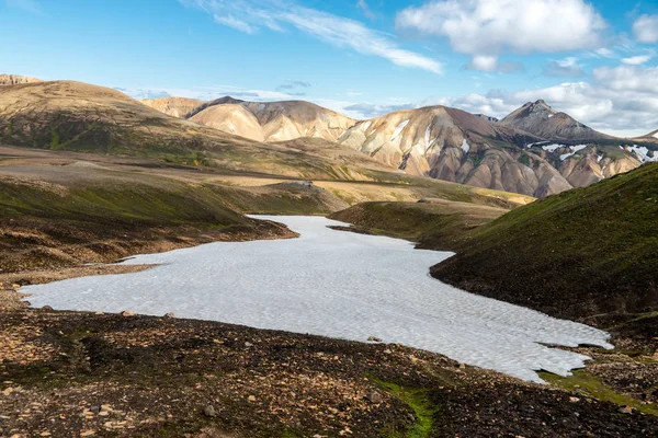 Montañas Volcánicas Landmannalaugar Reserva Natural Fjallabak Islandia —  Fotos de Stock