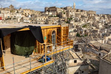  Matera, İtalya - 15 Eylül 2019: 