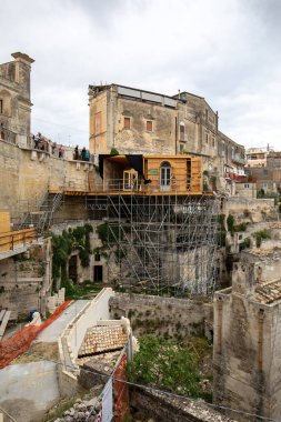  Matera, İtalya - 15 Eylül 2019: 