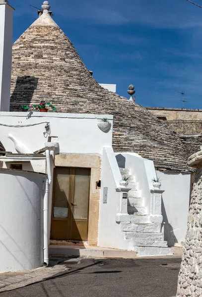 Pueblo Trulli Alberobello Italia Estilo Construcción Específico Zona Murge Región — Foto de Stock