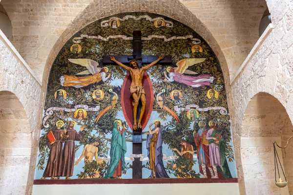 Alberobello Italien September 2019 Altar Der Kirche Des Heiligen Anthony — Stockfoto