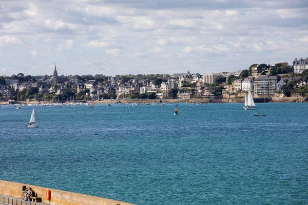 2018 Malo France September 2018 View Ramparts Marina Town Dinard — 스톡 사진
