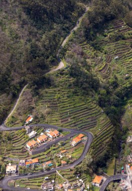 Rahibeler Vadisi, Portekiz, Madeira Adası 'ndaki Curral das Freiras.