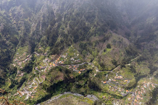 Vallei Der Nonnen Curral Das Freiras Madeira Portugal — Stockfoto