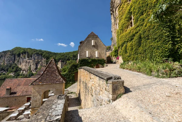 Roque Gageac Dordogne Francie Září 2018 Malebná Vesnice Roque Gageac — Stock fotografie