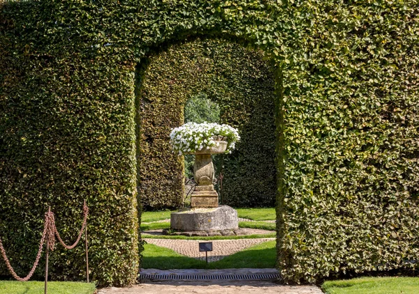 Pitoresco Jardins Manoir Eyrignac Dordonha França — Fotografia de Stock