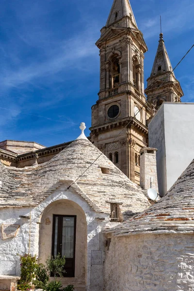 Pueblo Trulli Alberobello Italia Estilo Construcción Específico Zona Murge Región — Foto de Stock