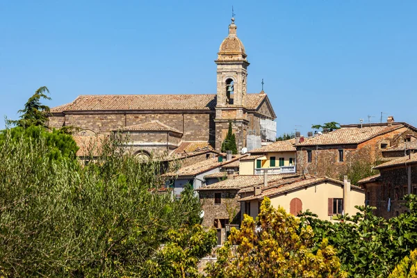 Katedralen San Salvatore Montalcino Toscana Italien — Stockfoto