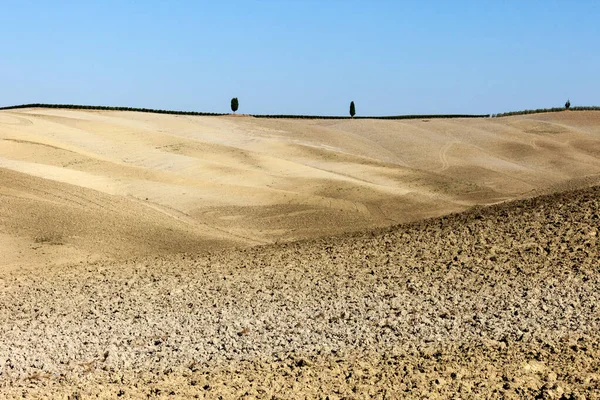 Die Ländliche Landschaft Der Toskana Italien — Stockfoto