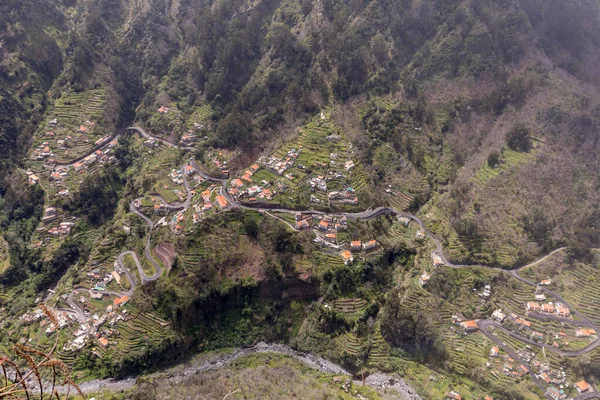 Vale Das Monjas Curral Das Freiras Ilha Madeira Portugal — Fotografia de Stock