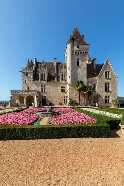 Milandes France September 2018 Chateau Des Milandes Castle Dordogne Forties — Stock Photo, Image