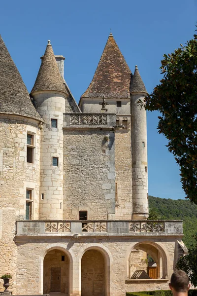 Milandes Francie Září 2018 Zámek Milandes Hrad Dordogne Čtyřicátých Šedesátých — Stock fotografie