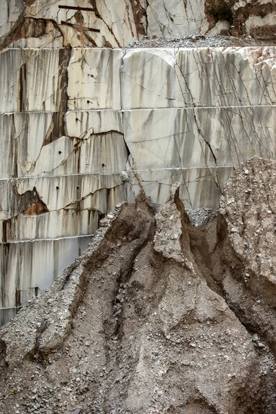 Marmorkvarnen Apuanska Alperna Carrara Toscana Italien — Stockfoto