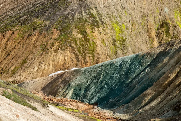 Vulkanische Berge Von Landmannalaugar Fjallabak Nature Reserve Island — Stockfoto