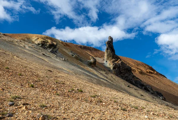 Vulkanische Berge Von Landmannalaugar Fjallabak Nature Reserve Island — Stockfoto