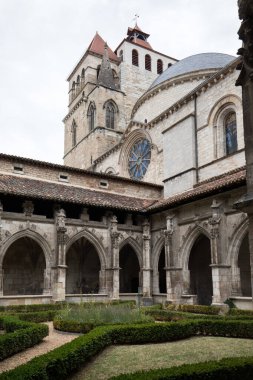 Cahors, Occitanie, Fransa Saint Etienne Katedrali Ortaçağ manastır
