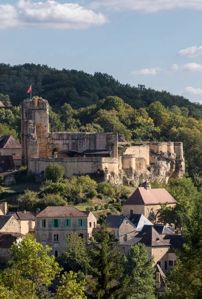 Dordogne Vadisi Aquitaine Fransa Carlux Köyü — Stok fotoğraf