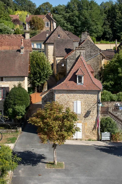 Aldeia Carlux Vale Dordogne Aquitânia França — Fotografia de Stock