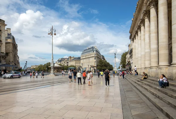 Bordeaux Frankreich September 2018 Blick Auf Die Allees Tourney Bordeaux — Stockfoto