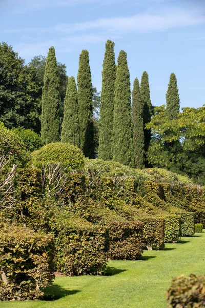 Dordogne Daki Güzel Jardins Manoir Eyrignac Fransa — Stok fotoğraf