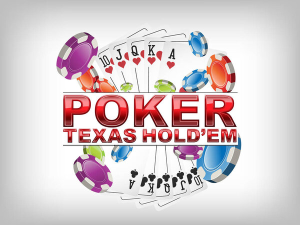Poker cards logo